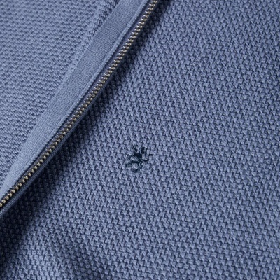 Casaco de malha com fecho Lion of Porches