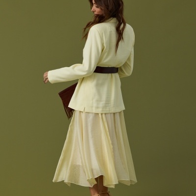 Vestido midi Swallow