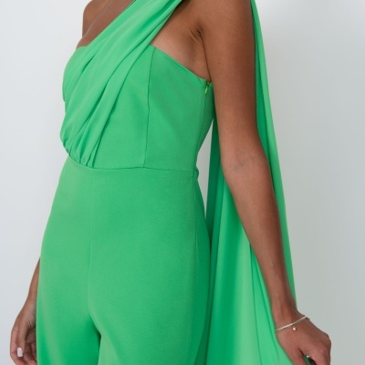 Macacão comprido com lenço Ferrache