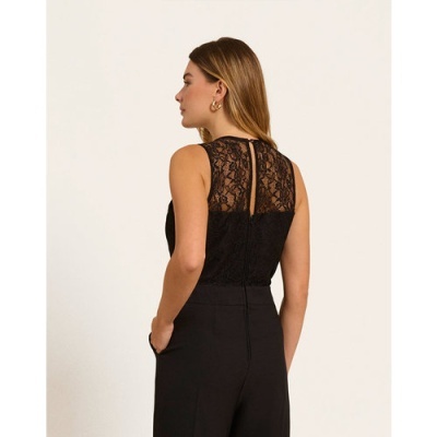 Macacão Kelly Preto Naf Naf