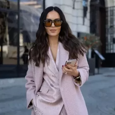 Blazer em tecido estampado Scripta