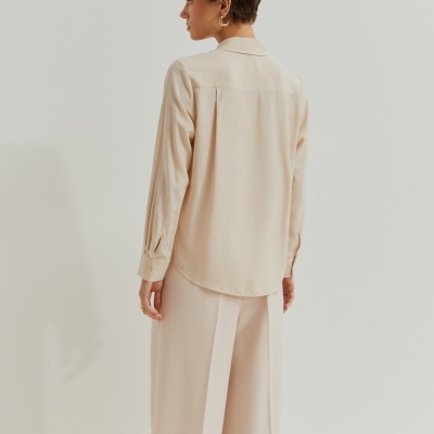 Camisa com bordado inglês Lion of Porches