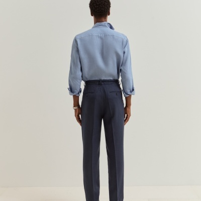 Calças chino de linho Lion of Porches