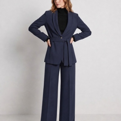 Blazer com cinto SMF