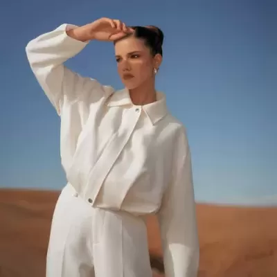 Calças de perna larga SPACCIO by Cristina