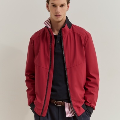 Blusão em tecido técnico Lion of Porches