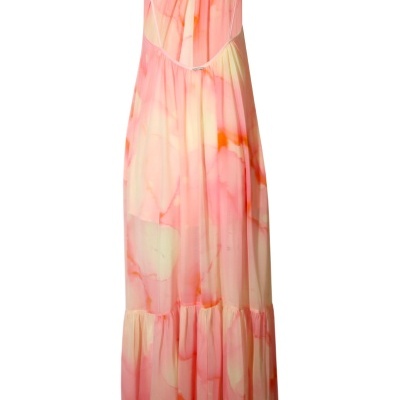 MACACÃO-VESTIDO EM CHIFFON SAHOCO