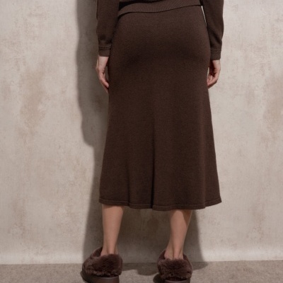 Saia de malha com risca SMF