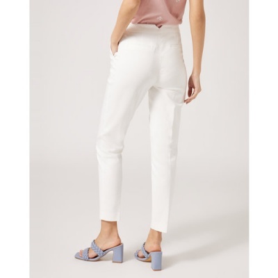 CALÇAS COM CORTE CIGARRETE  NAF NAF