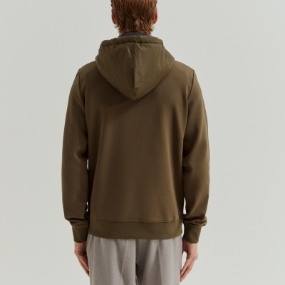 Sweater com Capuz em tecido técnico Lion of Porches