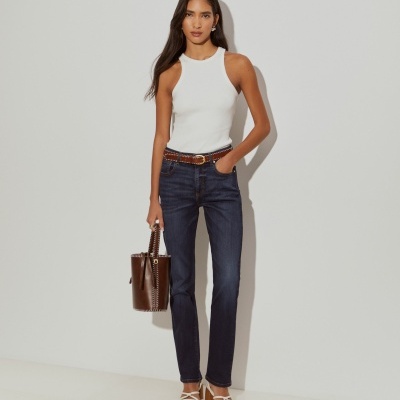 Calças denim regular fit Lion of Porches