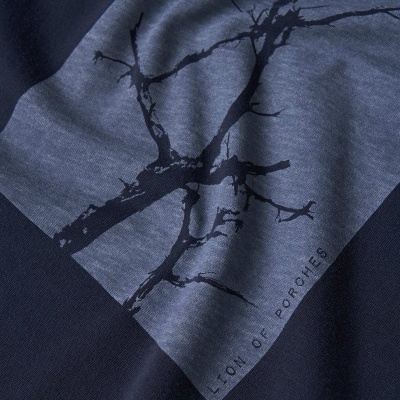 T-shirt de manga curta em algodão Lion of Porches