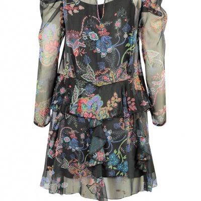 VESTIDO FOLHOS SAHOCO