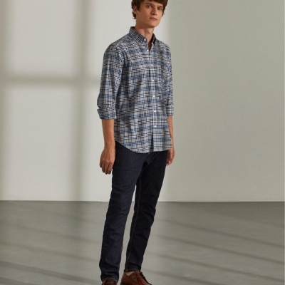 Camisa Slim Fit Lion of Porches