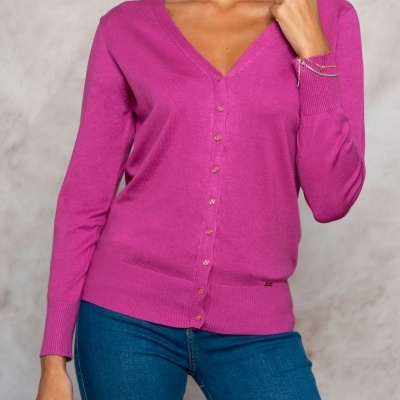 Casaco básico de malha Ferrache