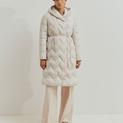 Blusão Acolchoado Comprido Lion of Porches