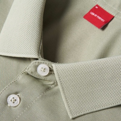 Polo de manga curta regular fit Lion of Porches