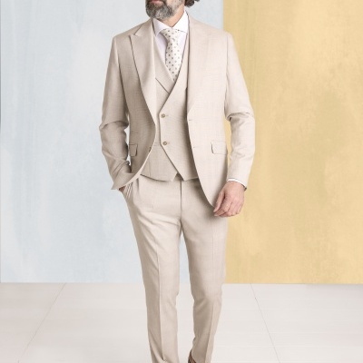 Fato-Homem de três peças Slim Fit Roberto Bassi