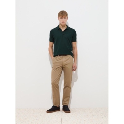 Polo de manga curta de algodão Decenio