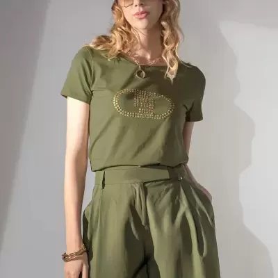T-SHIRT MALHA JERSEY MILITAR FOURSOUL