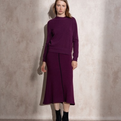 Camisola de malha com decote redondo SMF