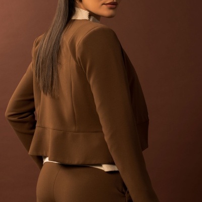 Casaco clássico estruturado Ferrache