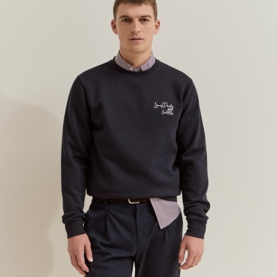 Sweater com bordado Lion of Porches