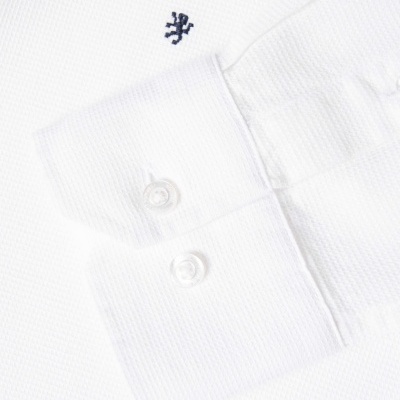 Camisa slim fit de algodão Lion of Porches