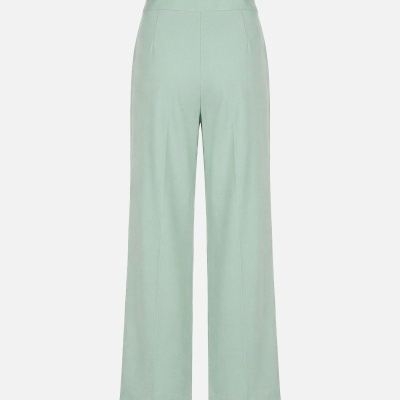 Calça clássica fluída com pinças Scripta