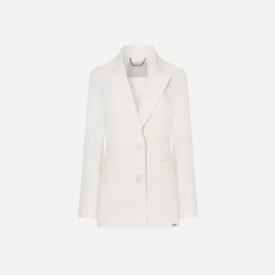 Blazer de corte solto com botões forrados Scripta