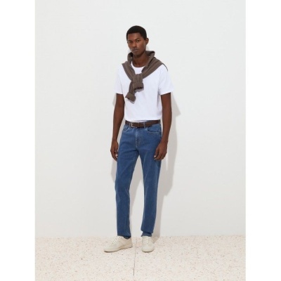 Calças de ganga confeccionadas em algodão Decenio