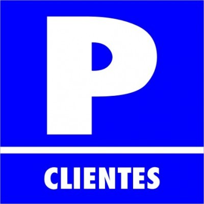 Placa Sinalética PARQUE 40X40 cm