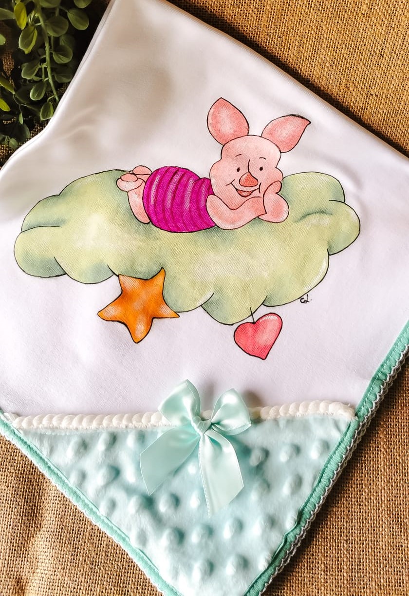 Fralda Passeio "Piglet"