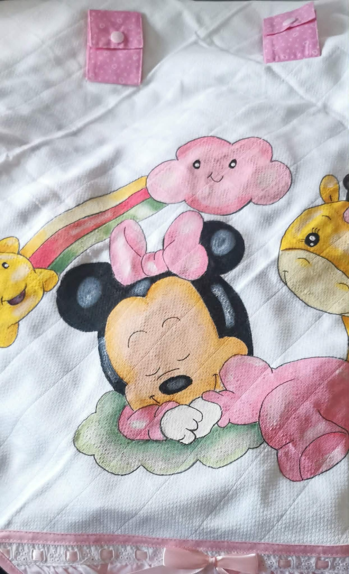 Frala Tapa Ovo "Minnie nas Nuvens"