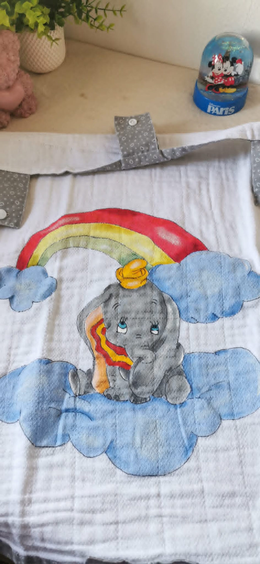 Fralda Tapa Ovo "Dumbo"