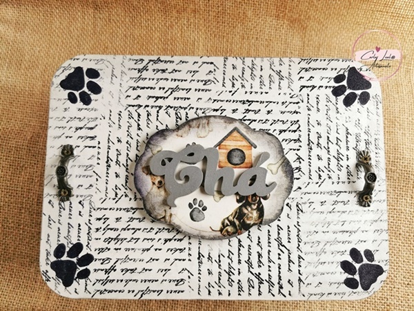 Caixa de Chá "Dog Lover"