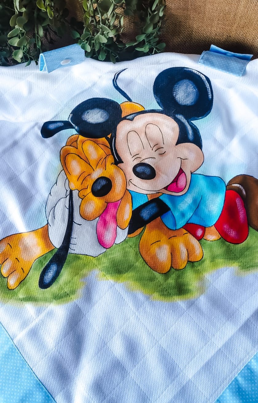 Fralda Tapa Ovo "Melhores Amigos"