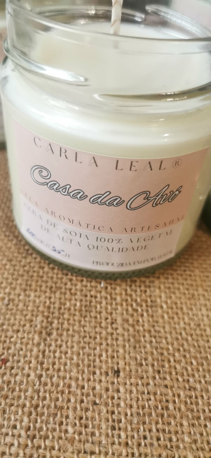 Vela Aromática "Casa da Avó"