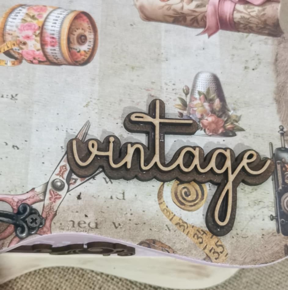 Caixa de Costura "Vintage"