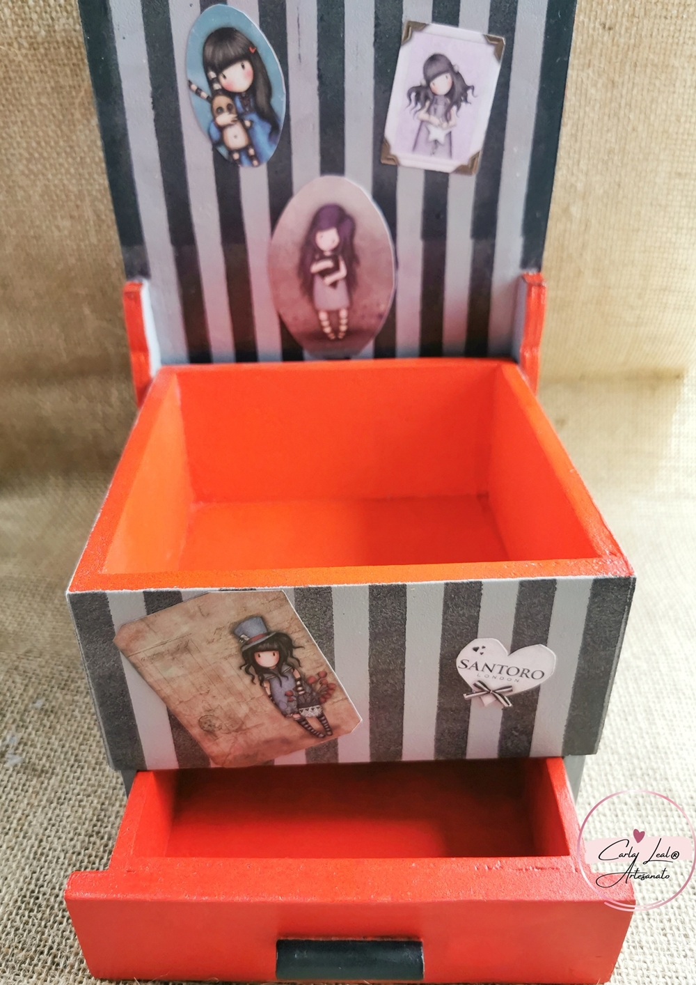 Caixa "Menina Gorjuss"