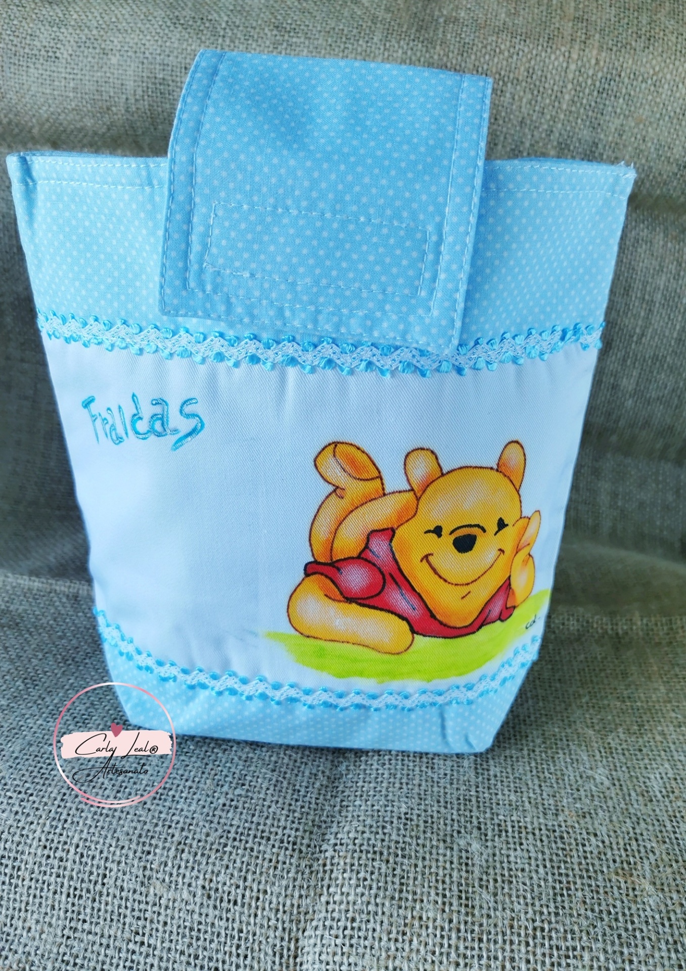 Porta Fraldas "Ursinho Pooh"