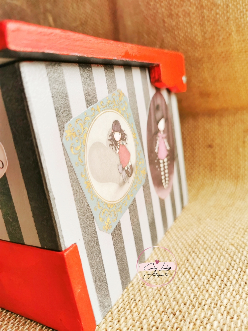 Caixa "Menina Gorjuss"