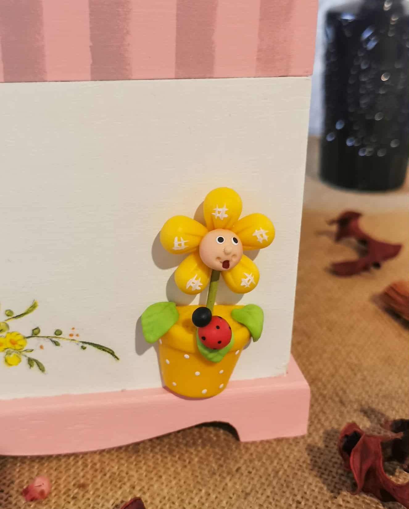 Caixa Baú "Menina e o Rato"