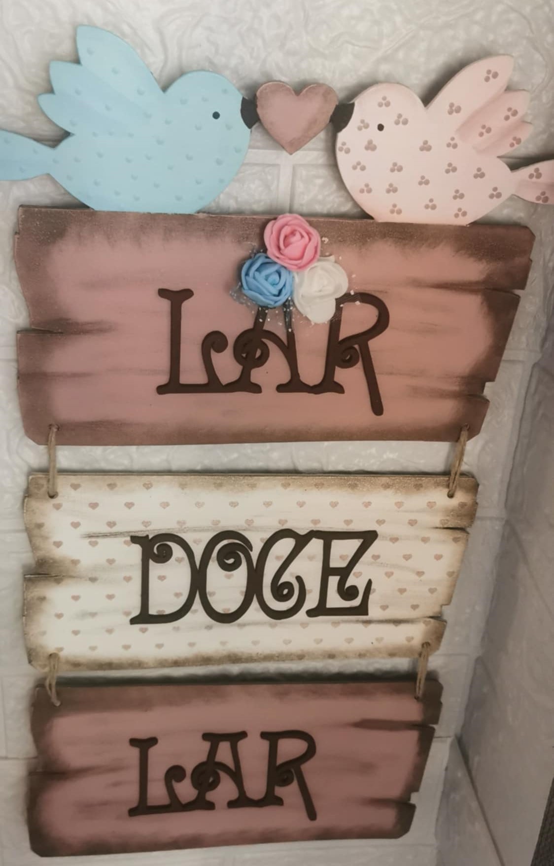 Tripla Placa "Passarinhos"