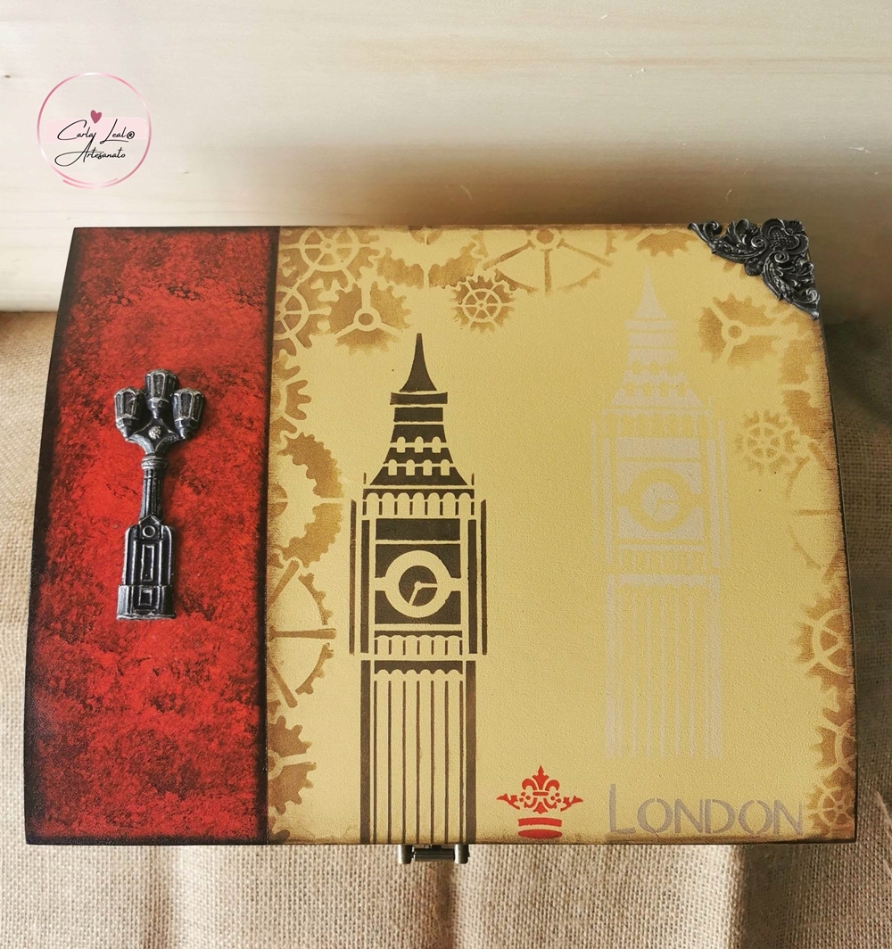 Caixa Baú "Londres"