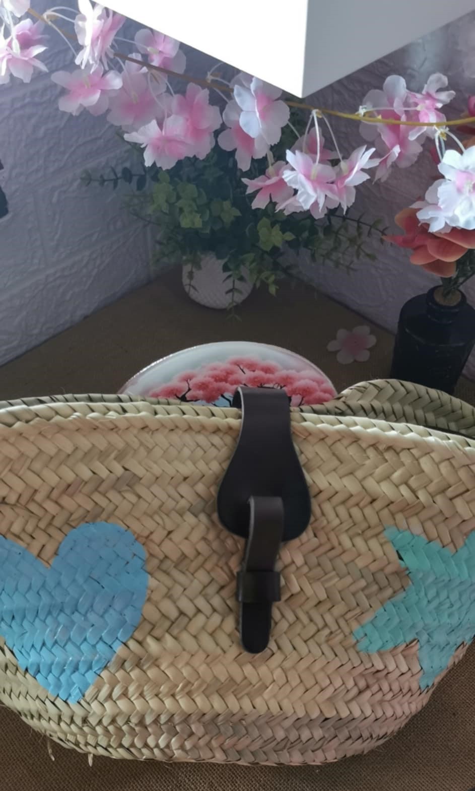 Mala a tiracolo decorada