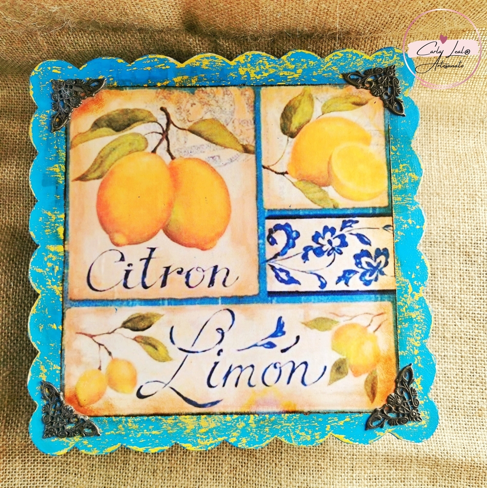 Caixa de Chá "Limões"