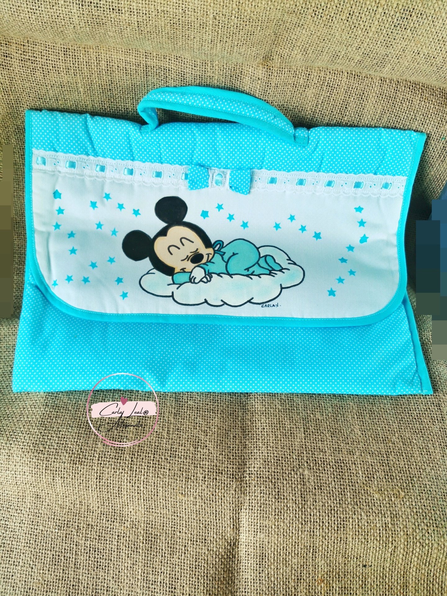 Saco 1ª Roupinha Mickey