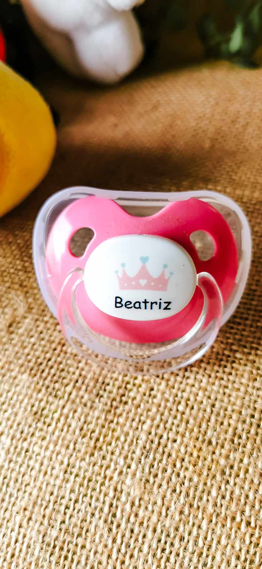 Chupeta "Beatriz" e "Lourenço"