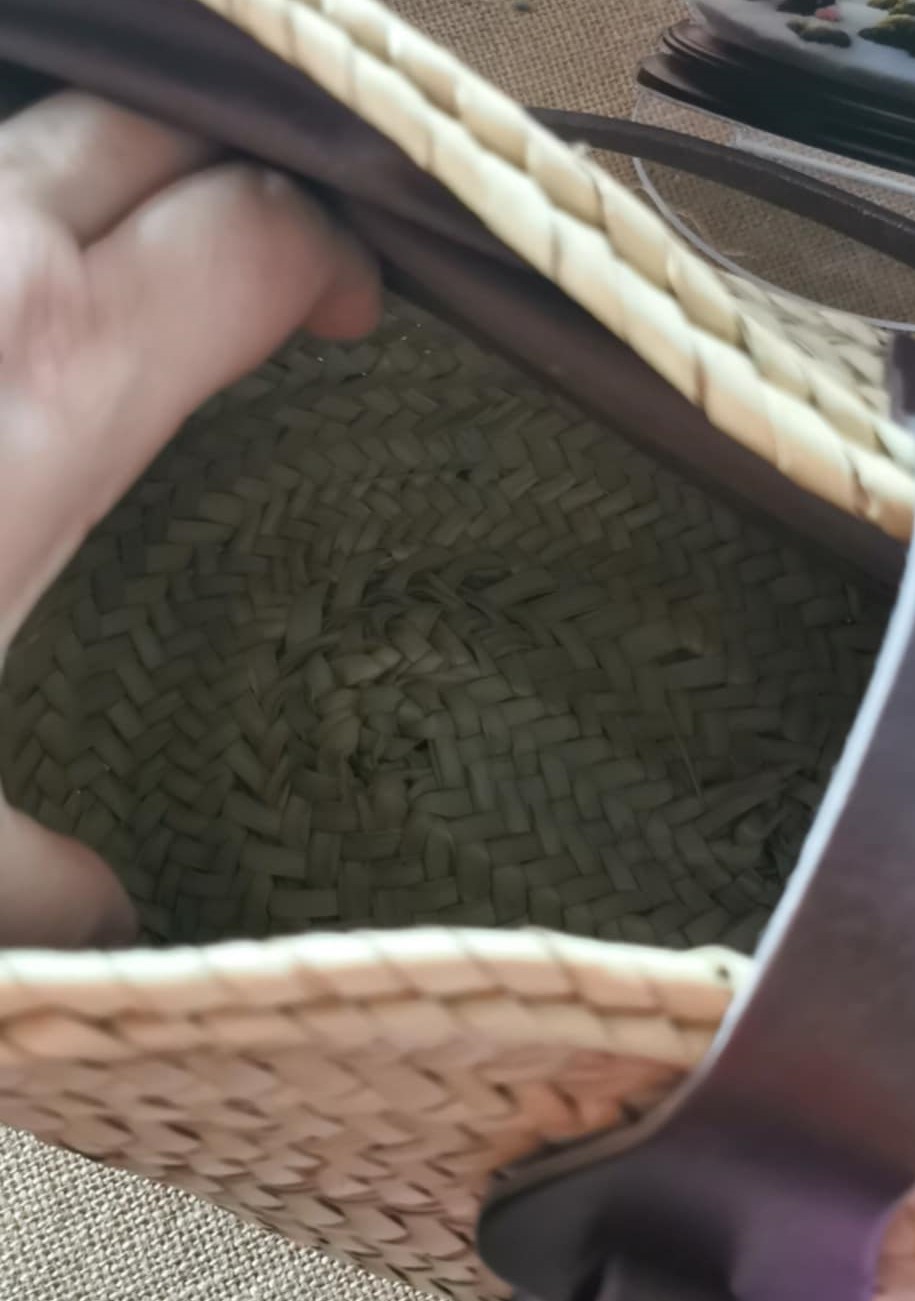 Mala a tiracolo decorada